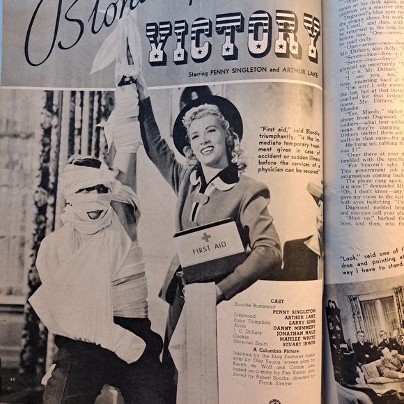 Vintage Aug 1942 Movie Story magazine. - Picture 4 of 8